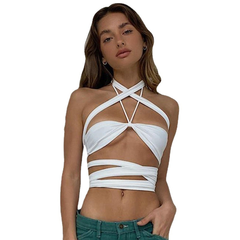Women's Sexy Grace Halter Backless Camisole