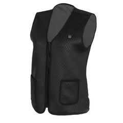 Unisex USB Heated Cotton Vest 5V Infrared Warm Jacket