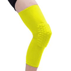 Breathable Honeycomb Knee Protector for Basketball & Climbing - Anti-Collision Sports Gear