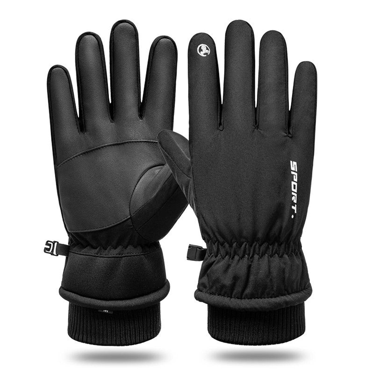 Waterproof Thermal Touch Screen Ski Gloves - Warm Winter Protection