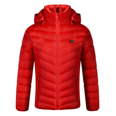 USB Rechargeable Heated Jacket - Winter Warmth for Men & Women