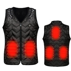 5-Heating Intelligent Smart Electric Heated Vest Winter For Men And Women