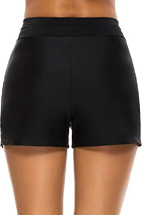 Women's Drawstring Bikini Bottom - Sporty Swimwear for Beach & Summer