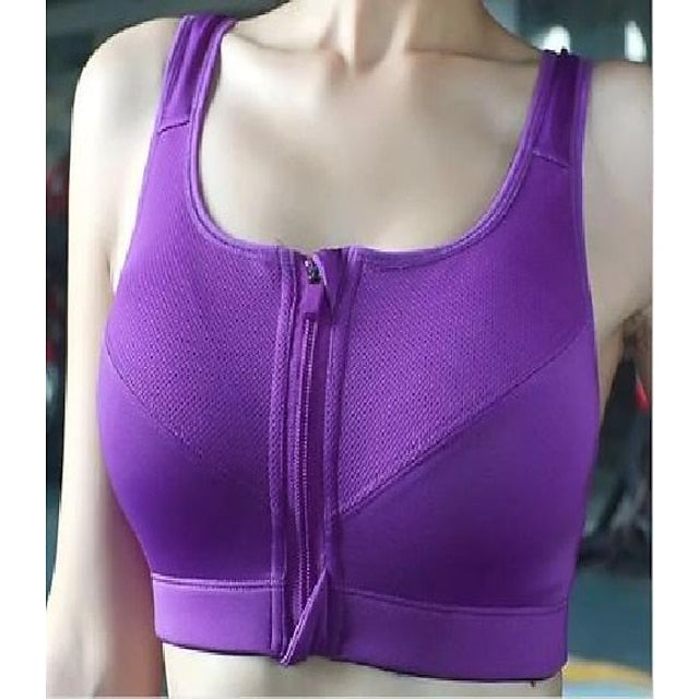 Bra Sports Bras Full Coverage Nylon