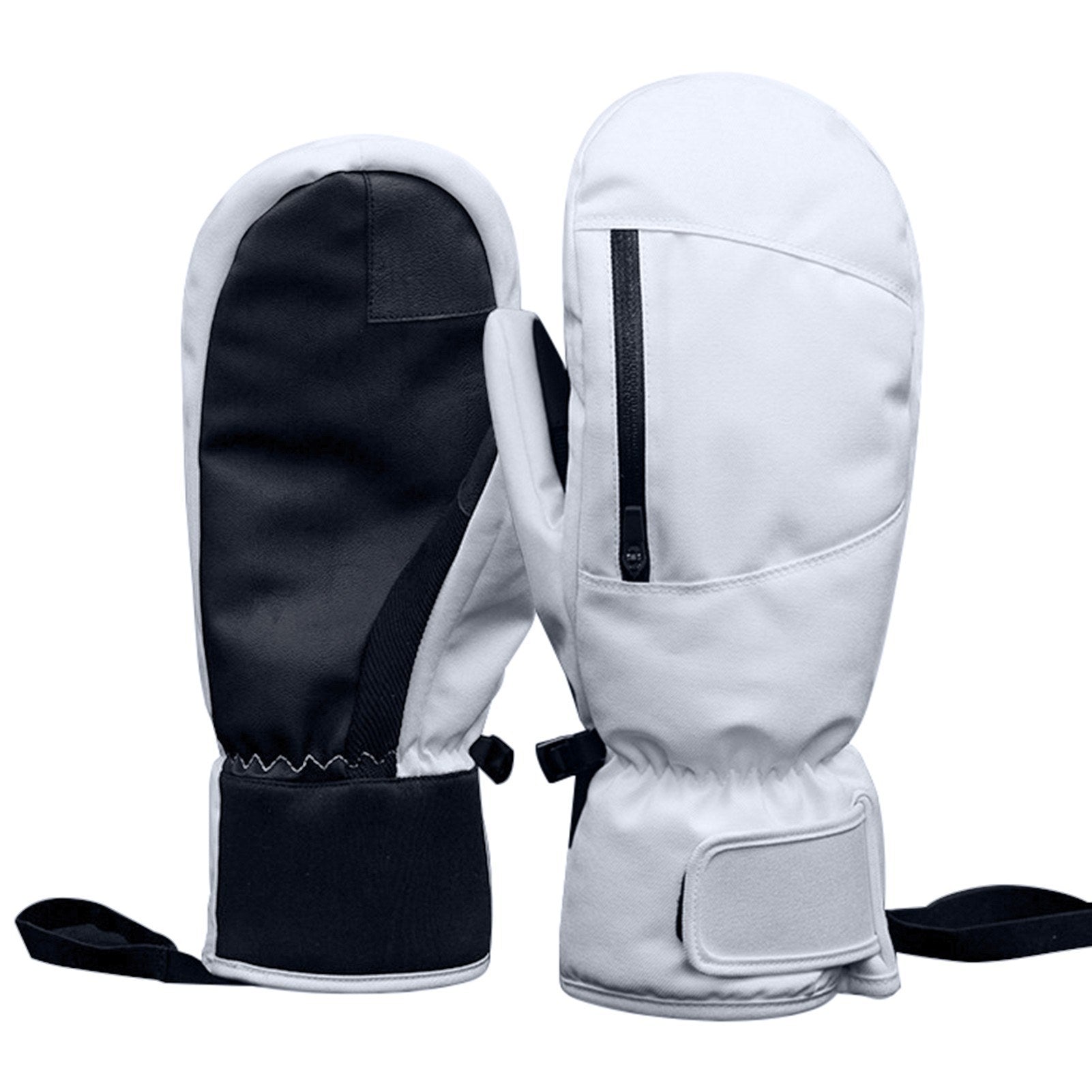Waterproof Touchscreen Snowboard Mittens for Men & Women - Ski & Snowmobile Winter Gloves