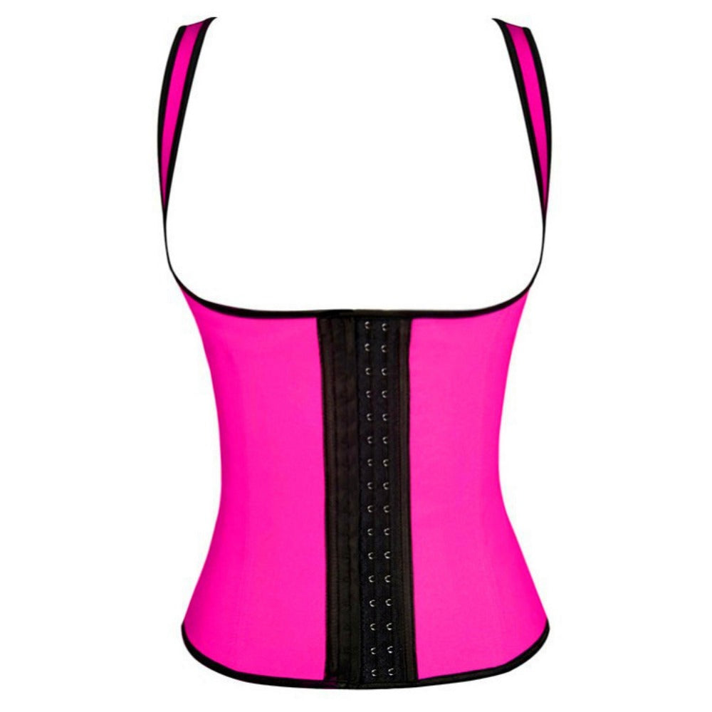 Body Shaper Sweat Plus Size Firm Waist Trainer Women Slimming Vest Shapewear Adjustable Corset Weight Loss Tummy Shaper