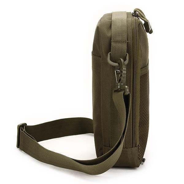 Men Women Nylon Sport Outdoor Tactical Army Ipad Shoulder Crossbody Bag