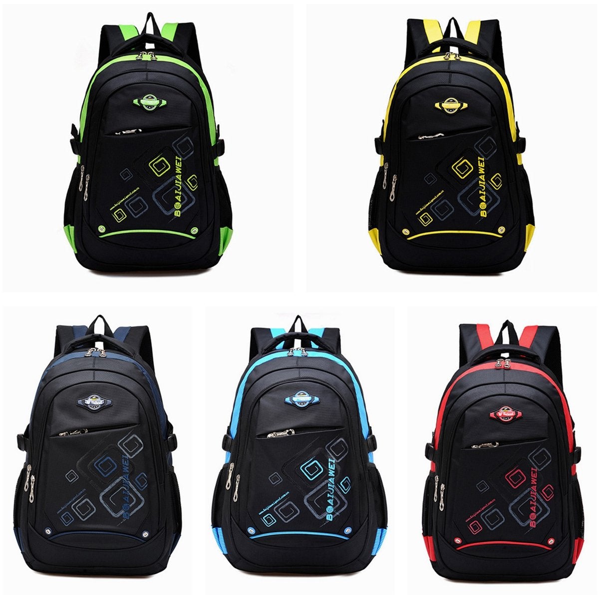 Waterproof Children School Bag Girls Boys Travel Backpack Shoulder Bag