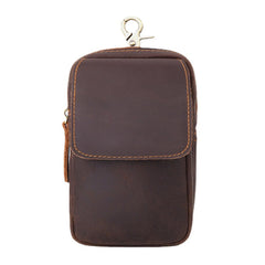 Men Genuine Leather Multi-slots Retro Multifunctional Wallet Phone Bag Waist Bag