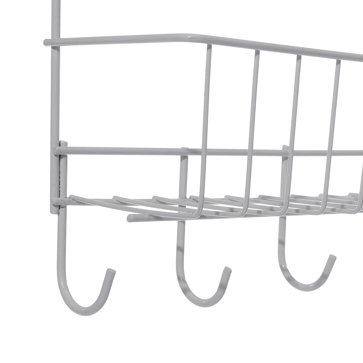 Wall Shelf Hanging Storage Rack Storage Organizer Shelf Free Carbon Steel Storage Shelves Rack for Kitchen Bathroom