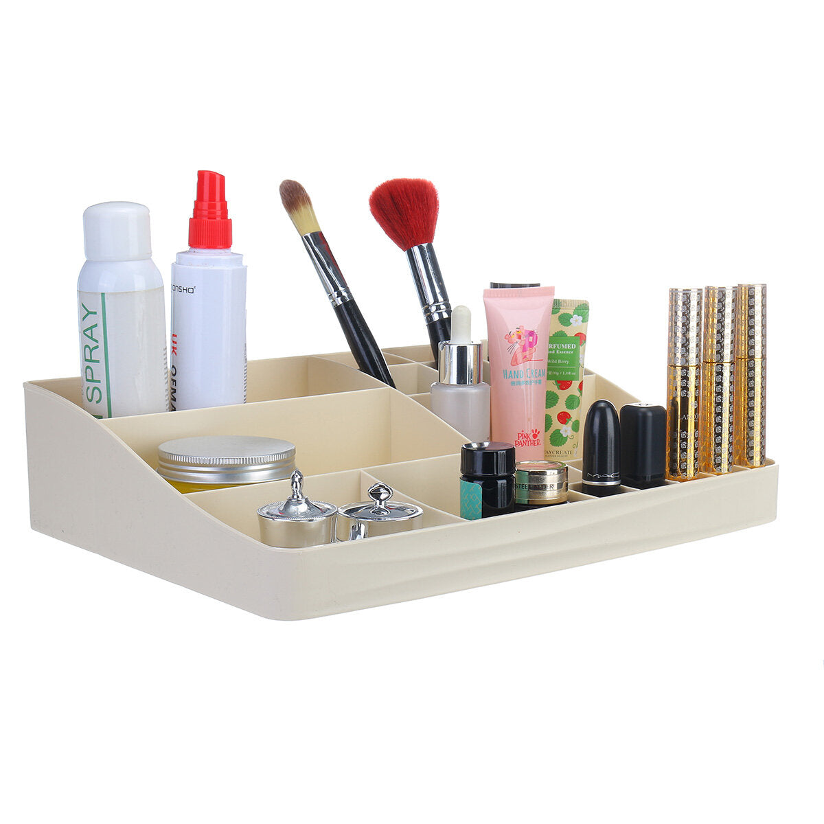 Cosmetic Storage Box Desktop Makeup Organizer Drawer Case Brush Holder Lipstick Jewelry Storage Box Brush Display Case