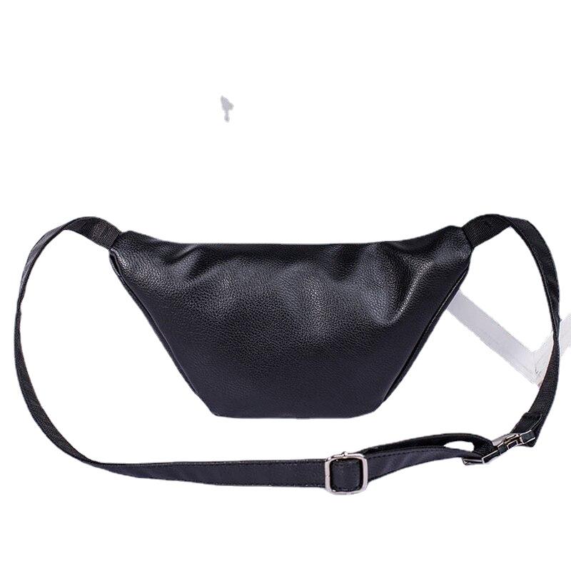 Fashion PU Leather Fanny Pack for Women Belt Waist Bag Designer Shoulder Purse