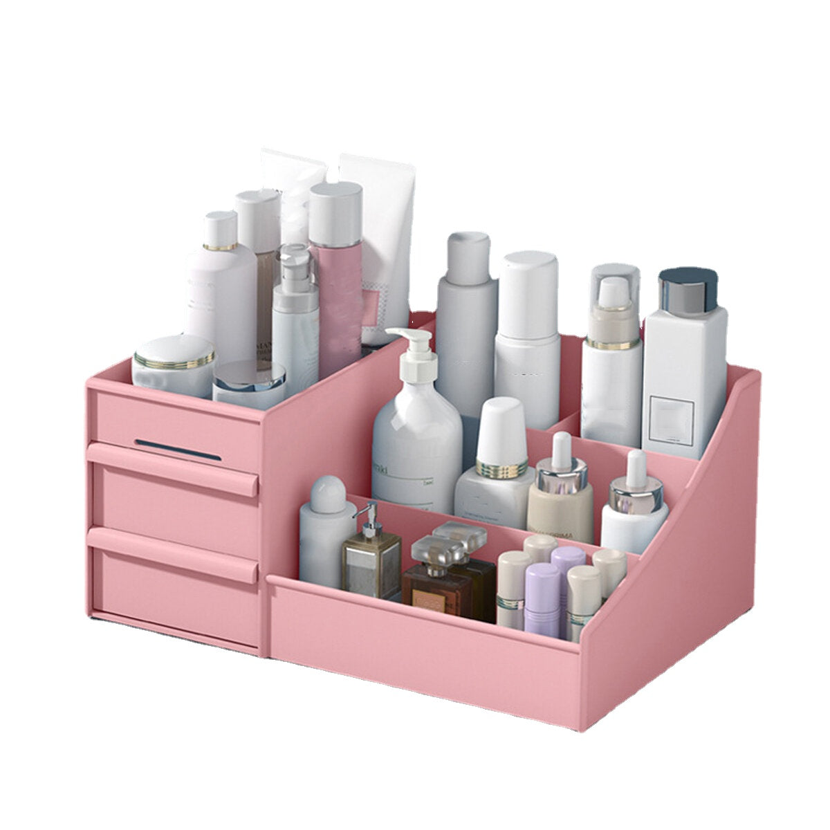 Cosmetics Storage Box Makeup Organizer Drawer Desktop Sundries Container Nail Polish Lipstick Storage Box Jewelry Case