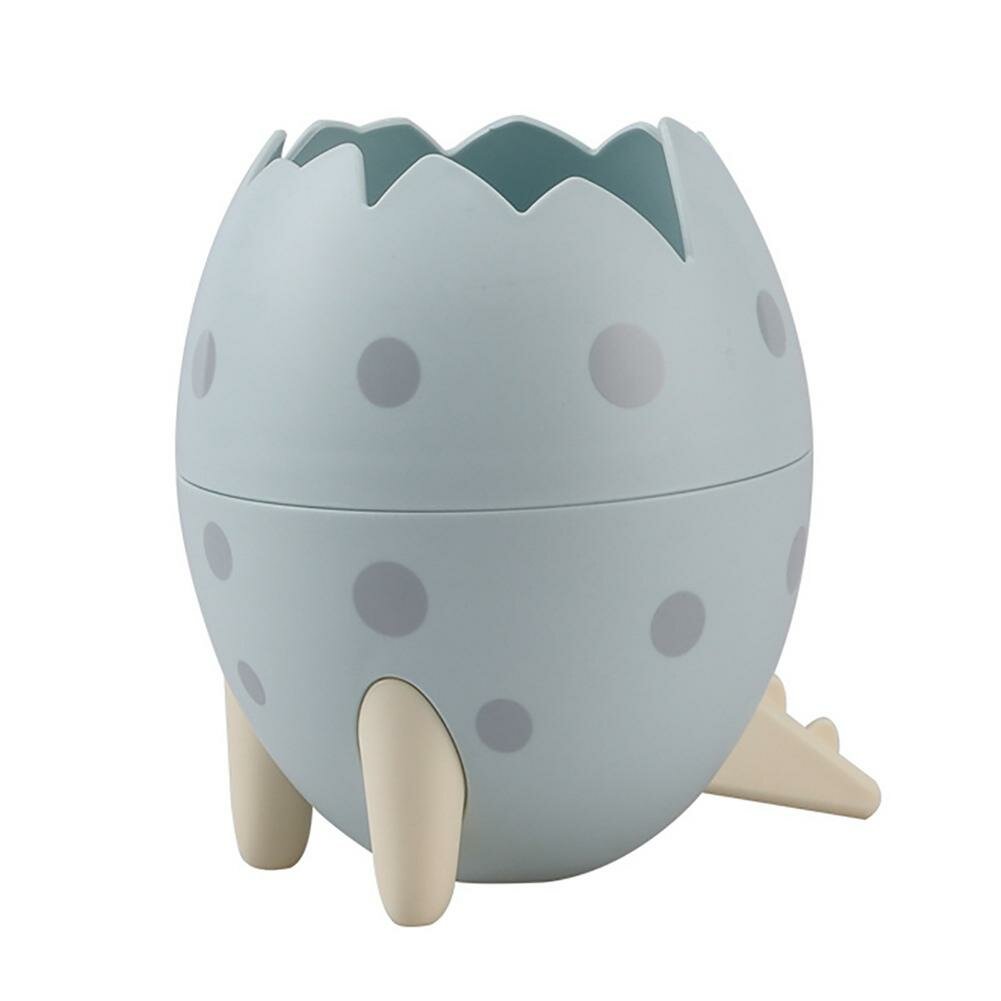 1 Pcs Egg Shape Pen Holder Desktop Storage School Office Desktop Decoration Pen Holder for Kids