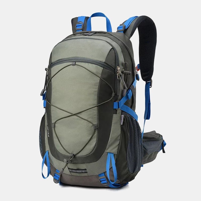 Men 40L Breathable Multi-pocket Water Bag Warehouse Design Backpack Outdoor Travel Hiking Camping With Rain Cover