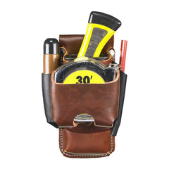 Menico Genuine Leather Wear-resistant EDC Multifunctional Portable Tools Storage Bag Waist Bag