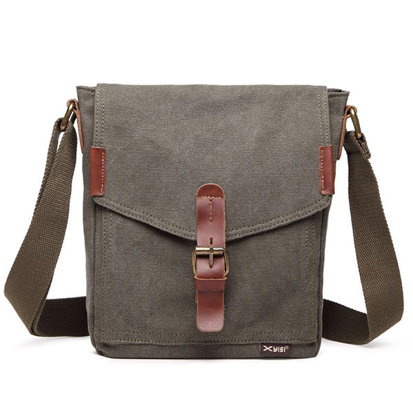 Canvas Leisure Shoulder Bag Messenger For Men