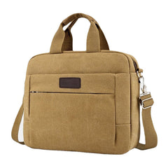 Men Canvas Shoulder Bag Crossbody Handbag Business