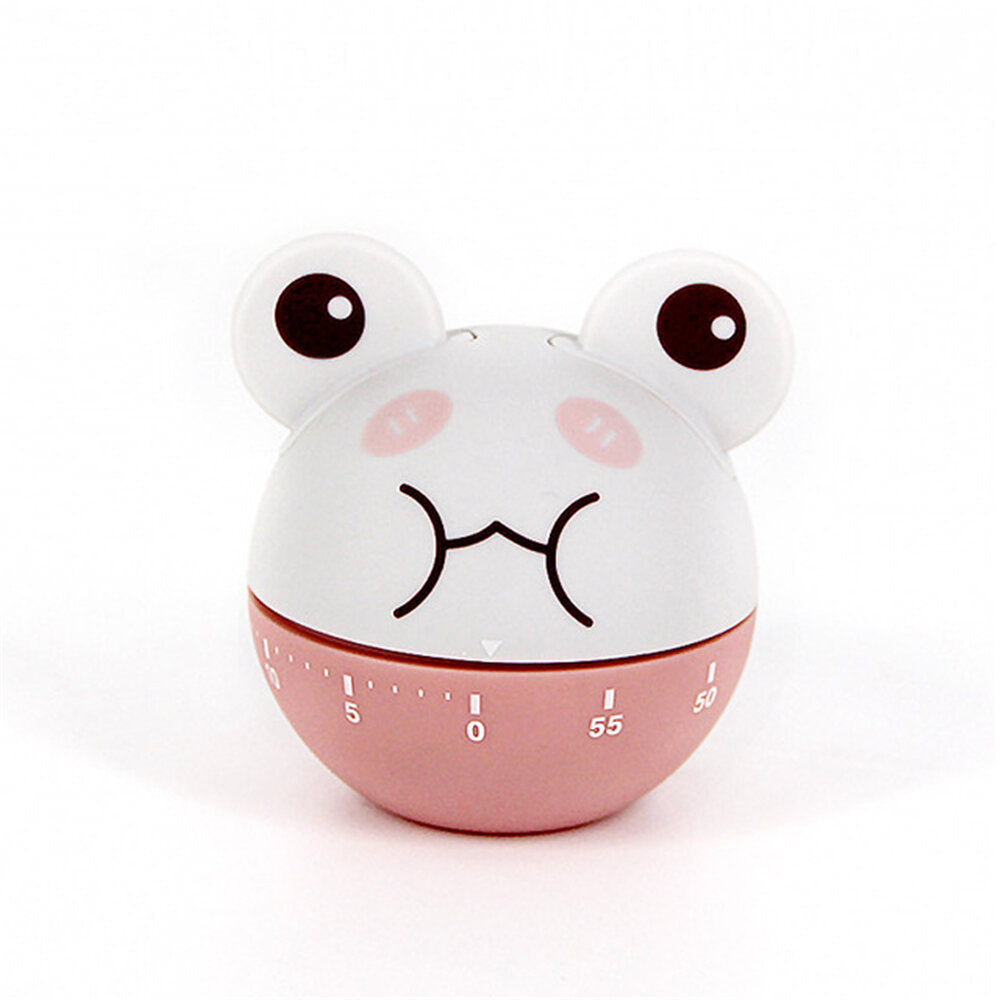 Cartoon Animal Shape Timer Multifunction Study Time Management Kitchen Cooking Countdown Mechanical Timer Reminder