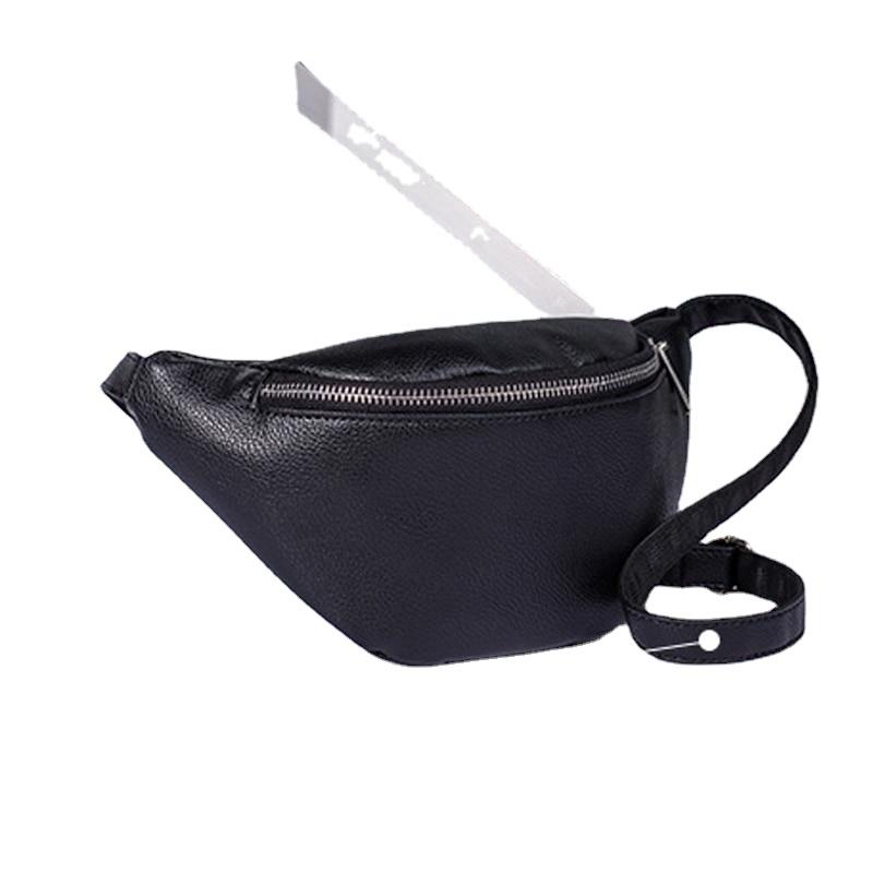 Fashion PU Leather Fanny Pack for Women Belt Waist Bag Designer Shoulder Purse