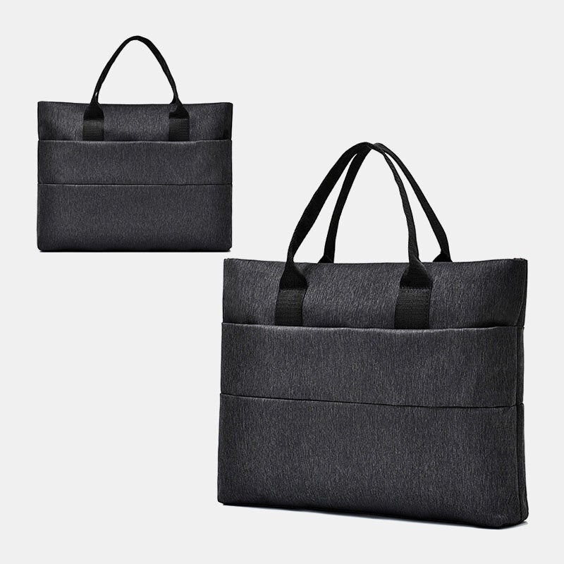 Men's Waterproof 15.6" Laptop Bag, Large Capacity Multi-Layer Briefcase Handbag