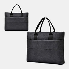 Men's Waterproof 15.6" Laptop Bag, Large Capacity Multi-Layer Briefcase Handbag