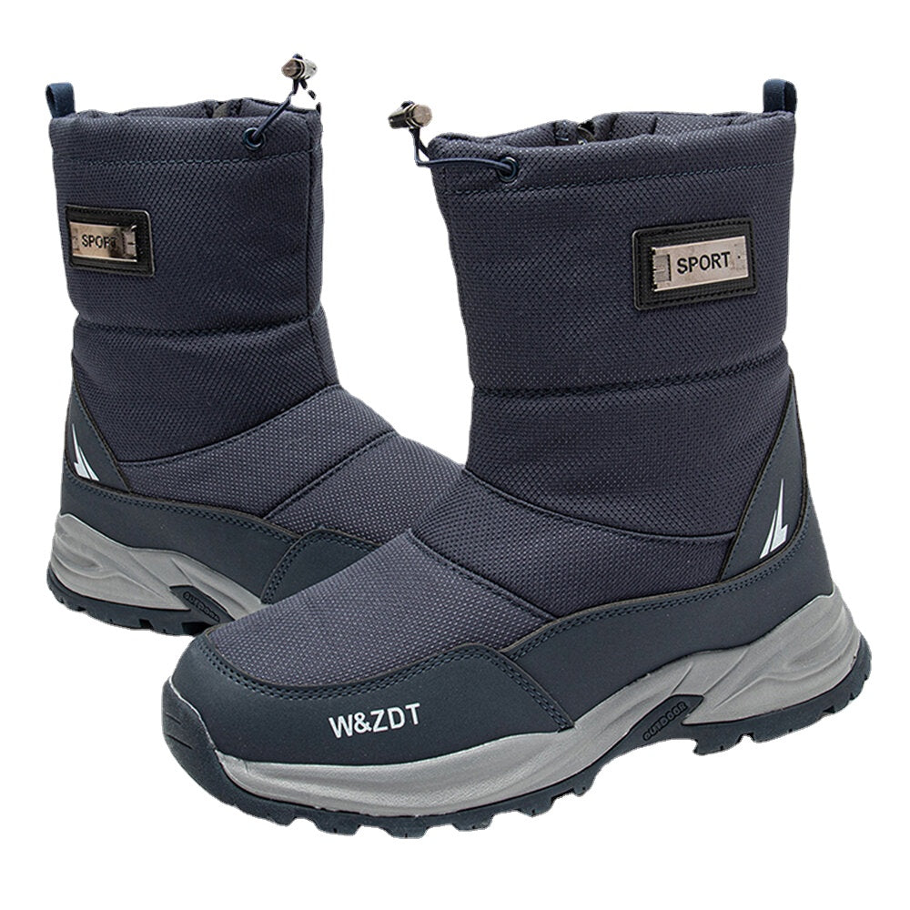 Men's Waterproof Non-Slip Warm Winter Snow Boots