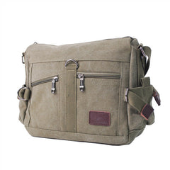 Men Women Canvas Casual Outdoor Shoulder Crossbody Bag