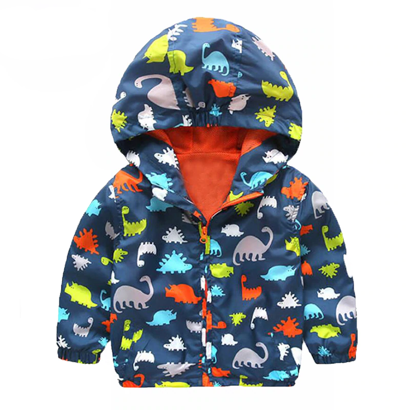 Cute Dinosaur Spring Coat Jackets For Boys - Sheseelady