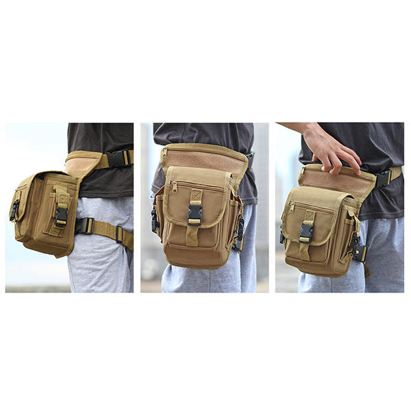 Men Multi-function Camouflage Waist Bag Tactical Bag Outdoor Sport Bag