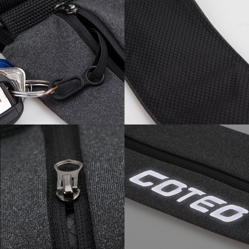 Waterproof Phone Holder Night Running Outdoor Cycling Sport Coin Key Belt Bag