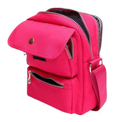 Women Nylon Travel Passport Bag Crossbody Travel Useful Shoulder Bag