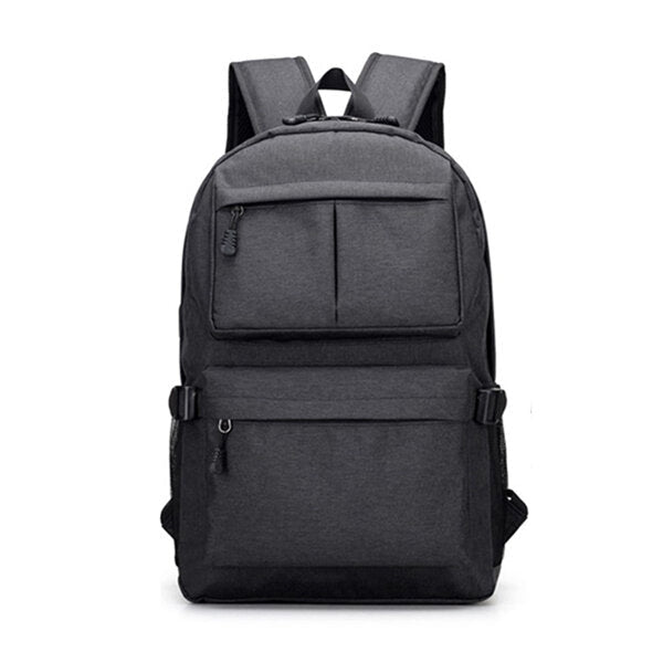 Men Waterproof Laptop Backpack Travel Bag With USB Charging Port