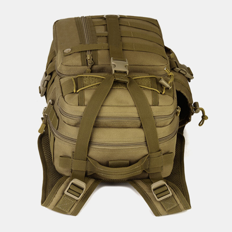 Men Canvas Camouflage Tactical Outdoor Climbing Travelling Riding Camping Backpack