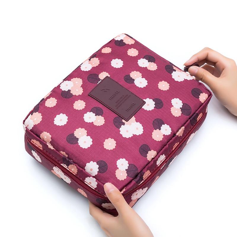 Printing Makeup Bags With Multicolor Pattern Women Cosmetic bag Case Make Up Organizer Toiletry Storage Travel Wash Pouch