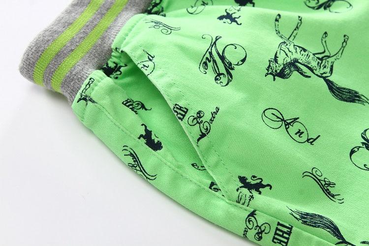 Cartoon Printed Horse Summer Shorts For Unisex Kids - Sheseelady