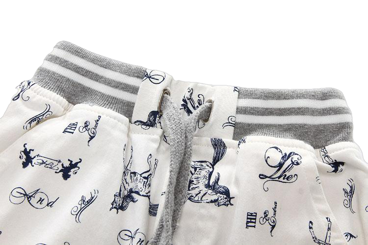 Cartoon Printed Horse Summer Shorts For Unisex Kids - Sheseelady