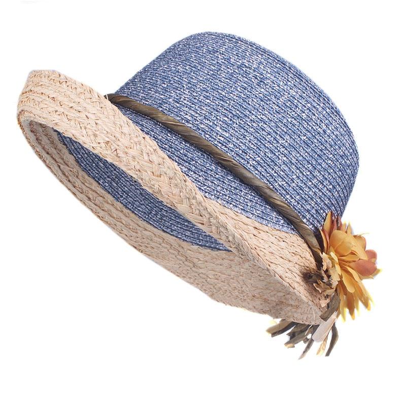 Good Quality Summer Hat Women Raffia Straw Cap - Sheseelady