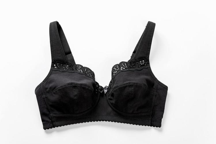 Women's Full Coverage Lace Wireless Non Padded Front-close Shaping Adjustable Underwire Bra