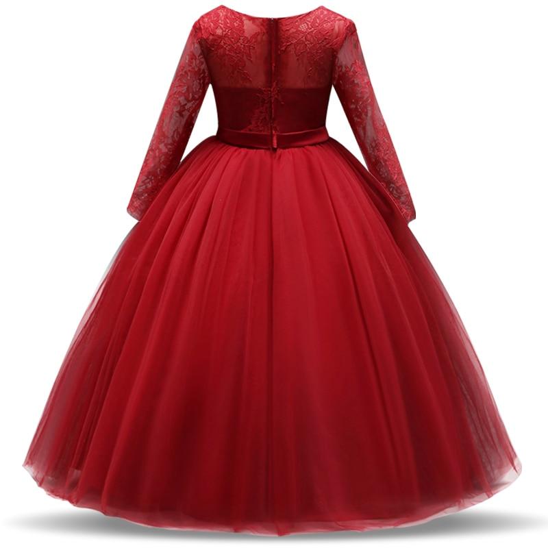 Wedding Party Formal Ball Gown And Embroidery Dresses For Girls