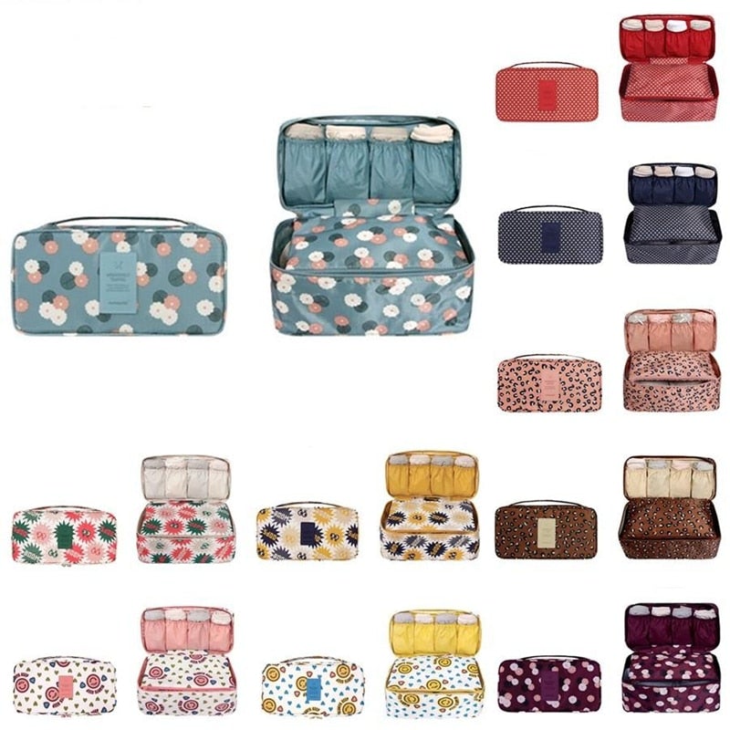 Travel Underwear Organizer Bag Cosmetic Daily Toiletries Storage Bag Women's High Quality Wash Case Bag