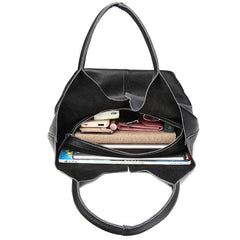 Luxury Soft Genuine Leather Women Shoulder Bag Natural Leather Casual Female Totes Bag Brand Designer Large Lady Handbag