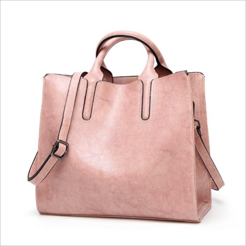 Leather Women Handbags Simple One Shoulder Messenger Bag Trend Pack