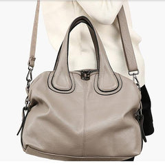 Ladies Soft Top Layer Of Cowhide Tote Bags For Women 100% Real Leather Hobos Messenger Handbags