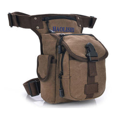 Men Women Casual Canvas Outdoor Sports Waist Bag Camera Bag