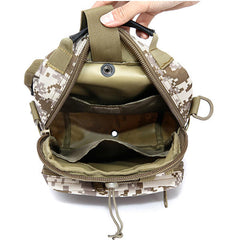 Tactical Camping Outdoor Sport Chest Pack Crossbody Shoulder Bag