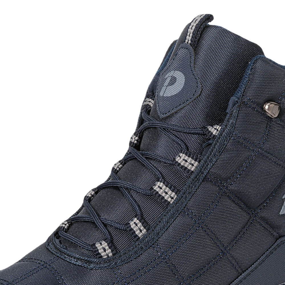 Men's Waterproof Non-Slip Winter Snow Boots - Warm, Windproof, Plus Velvet Lining