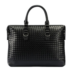 Men Faux Leather Multi-carry 14 Inch Laptop Bag Briefcase Business Handbag Crossbody Bag