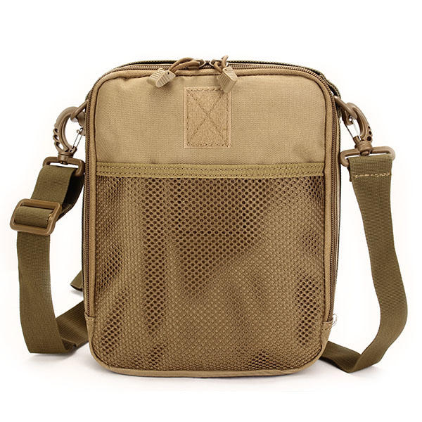 Men Women Nylon Sport Outdoor Tactical Army Ipad Shoulder Crossbody Bag