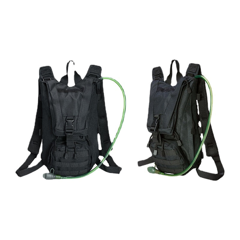 Men Oxford Cloth Tactical Camouflage Outdoor Riding Climbing Sport Water Bottole Pocket Backpack